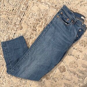 Levi's Blue Straight Leg Women's Jeans